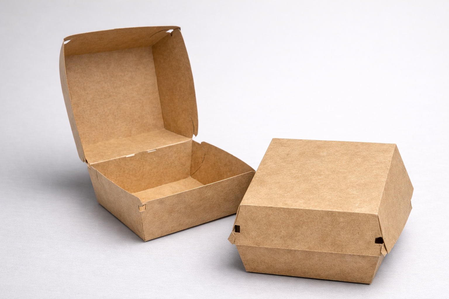 Cardboard Burger Boxes