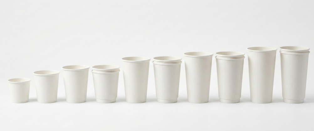 Paper Cups Size Options